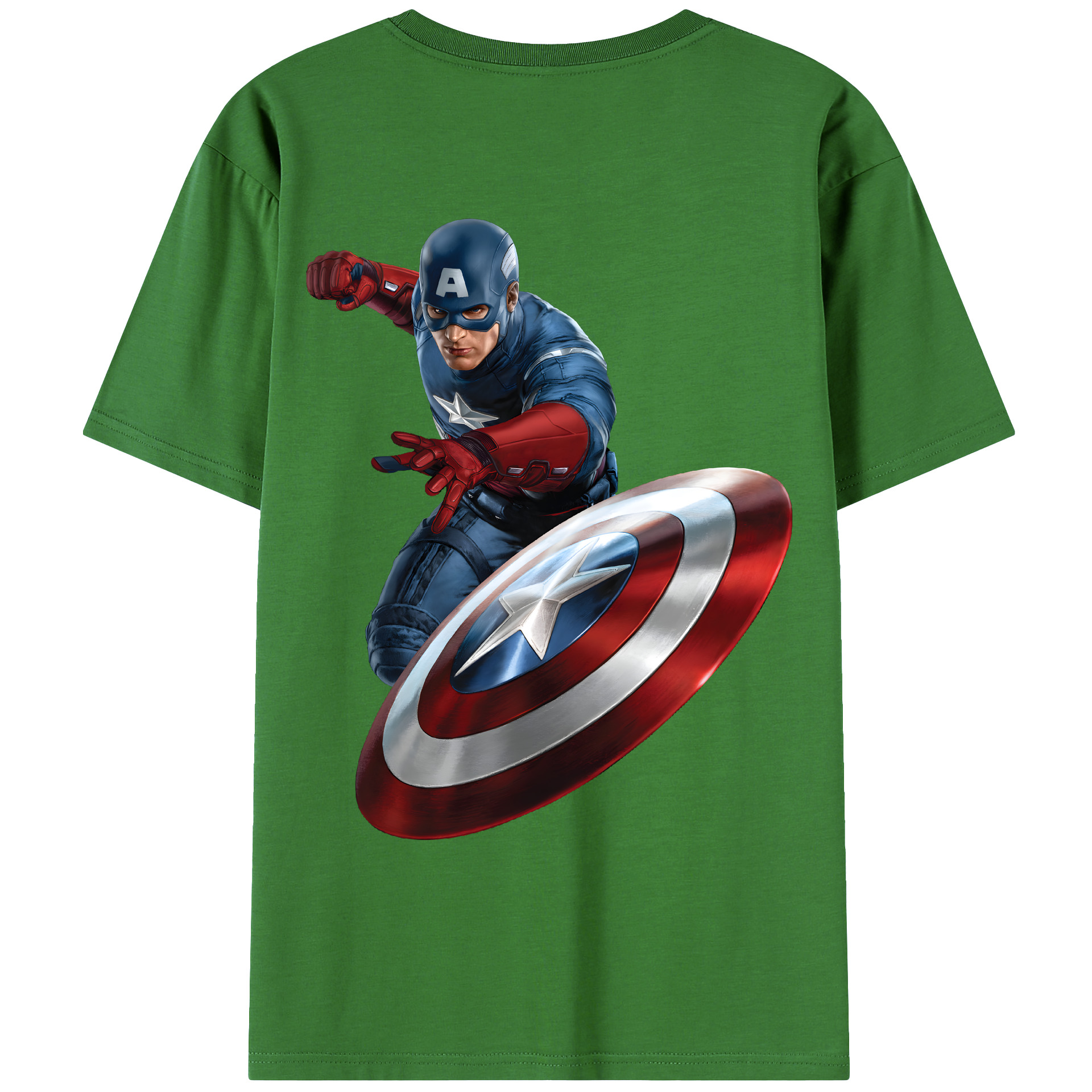 （画像用） アベンジャーズ The Avengers レディース半袖Tシャツ(バックプリント)